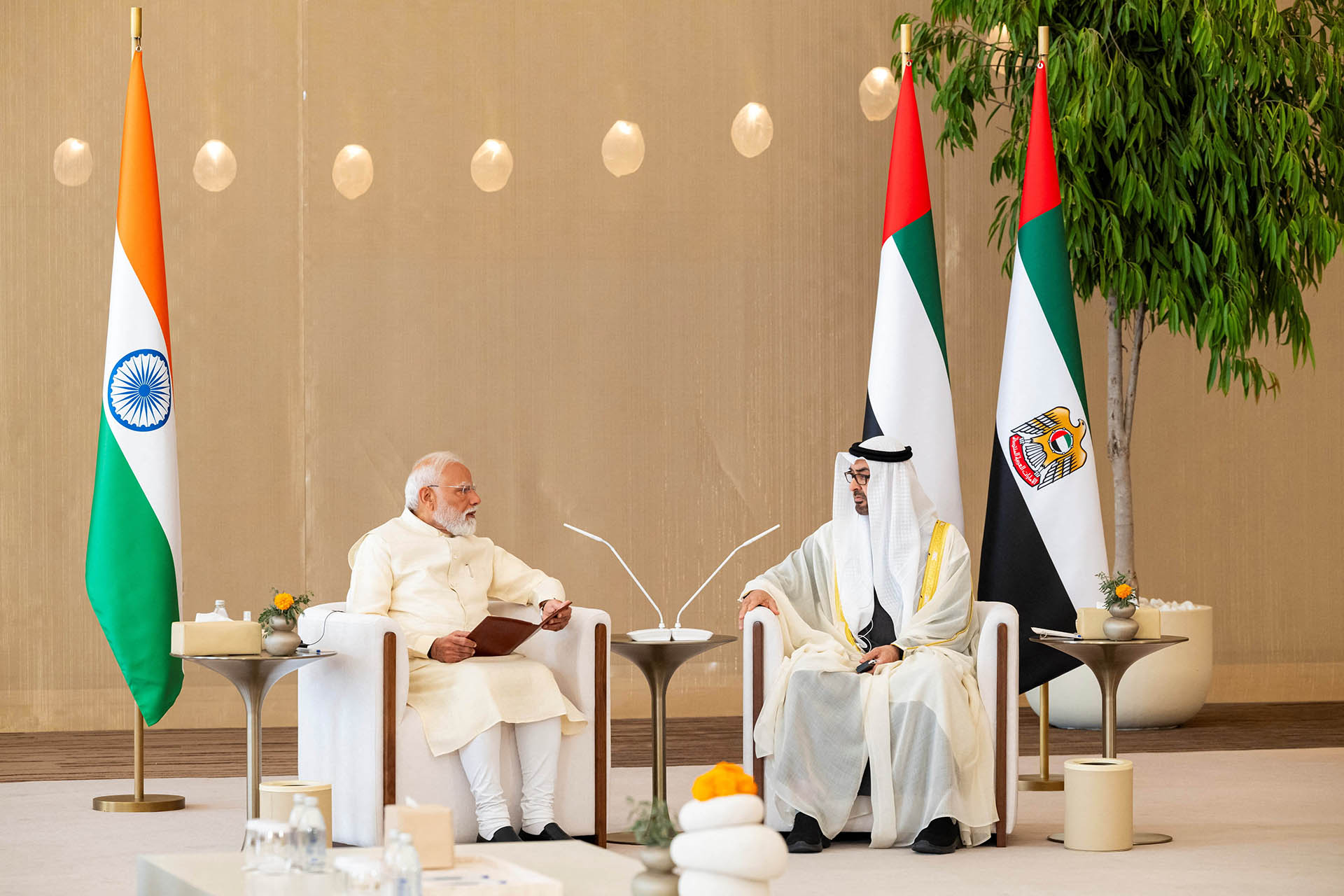 India, UAE map out frameworks for cooperation in defense, tech, energy